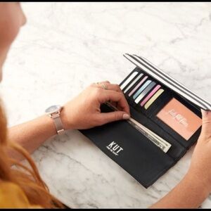 KUT‎ from the KLOTH Jeans Women's Stripped Wallet NWT